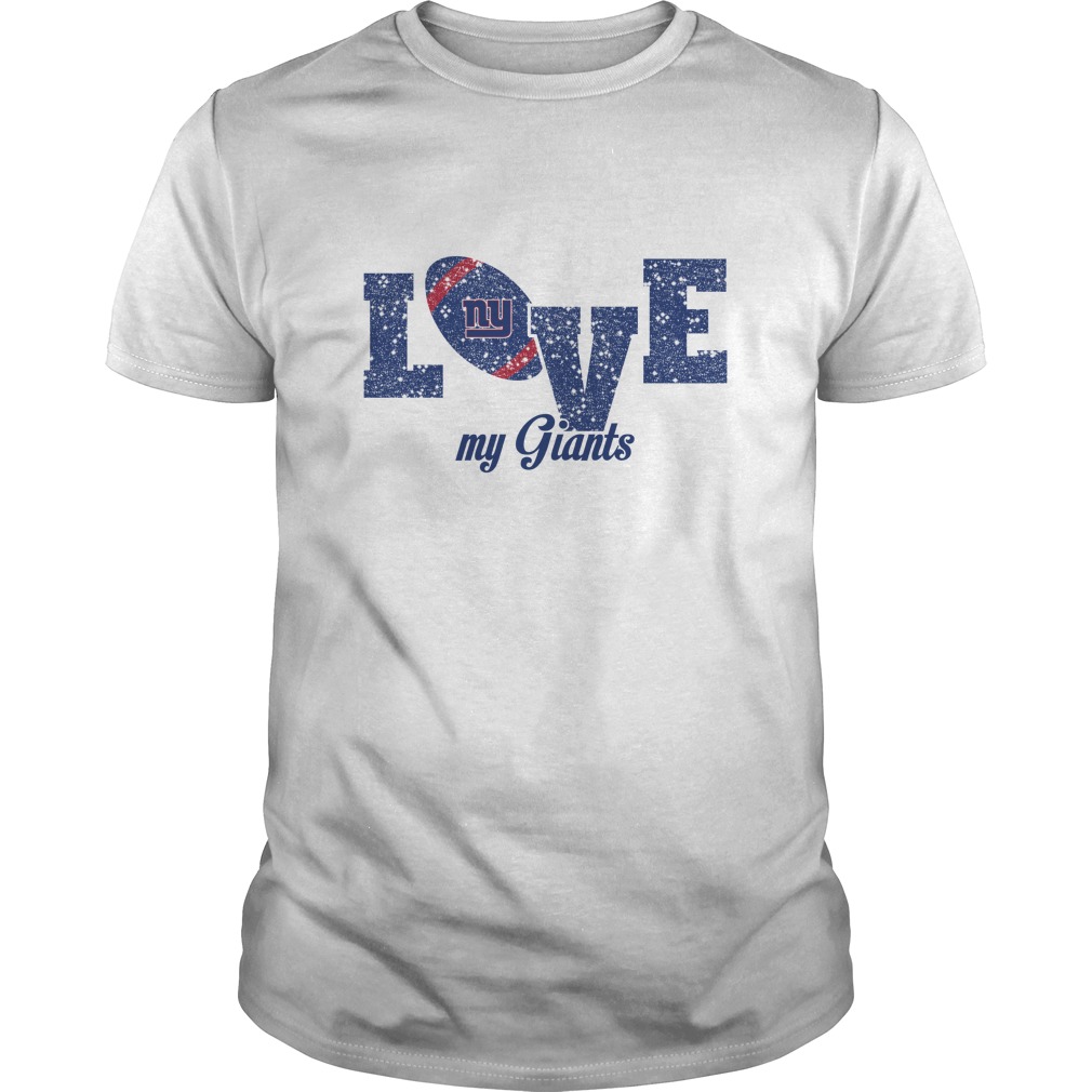 New York Giants "love My Giants" T-Shirt New York Giants "love My Giants" T-Shirt